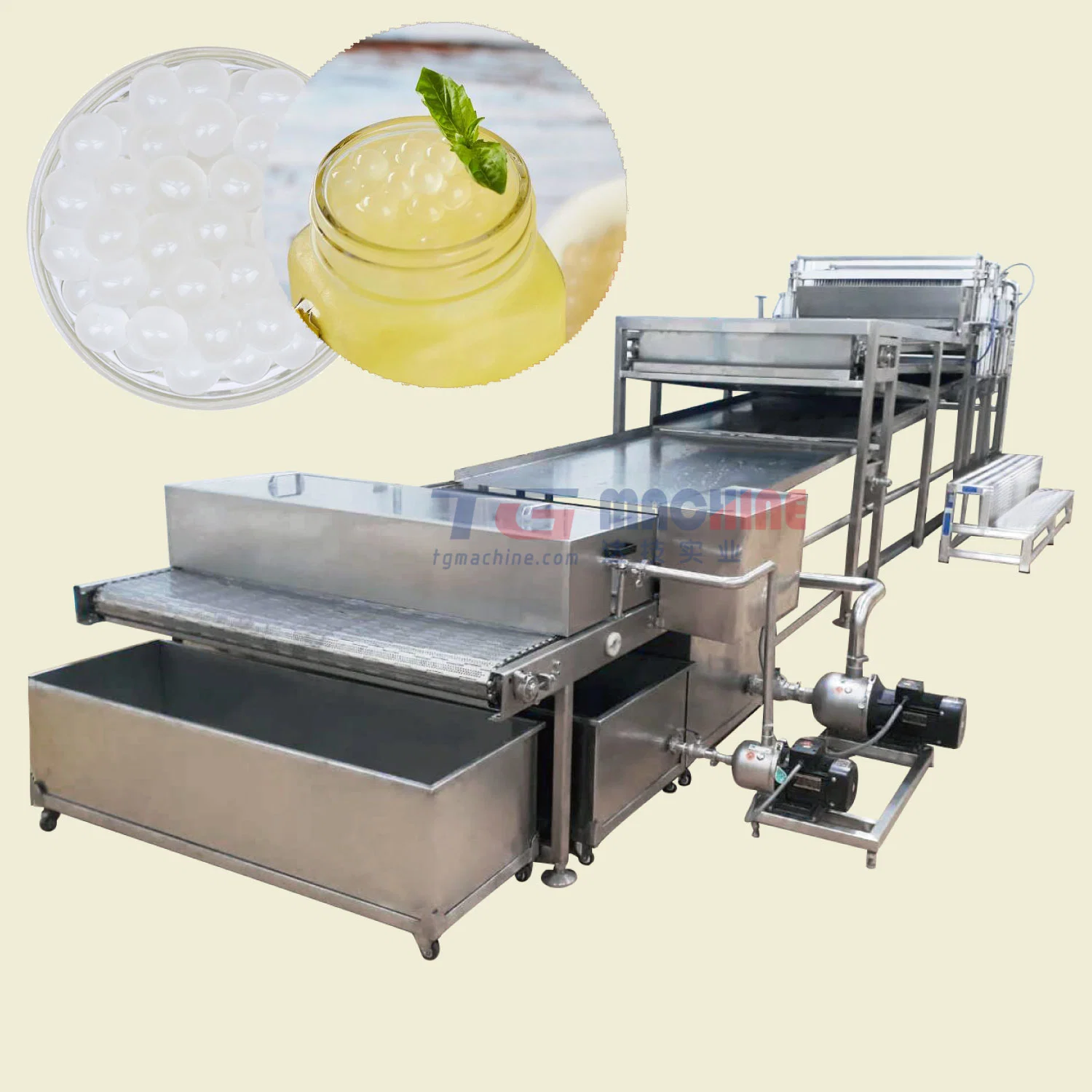 Tg Hot-Sale Products in Europe Tapioca Pearls Making Machine for Boba Tea Boba Making Dough Rolling Ball and Popping Boba Molding Machine