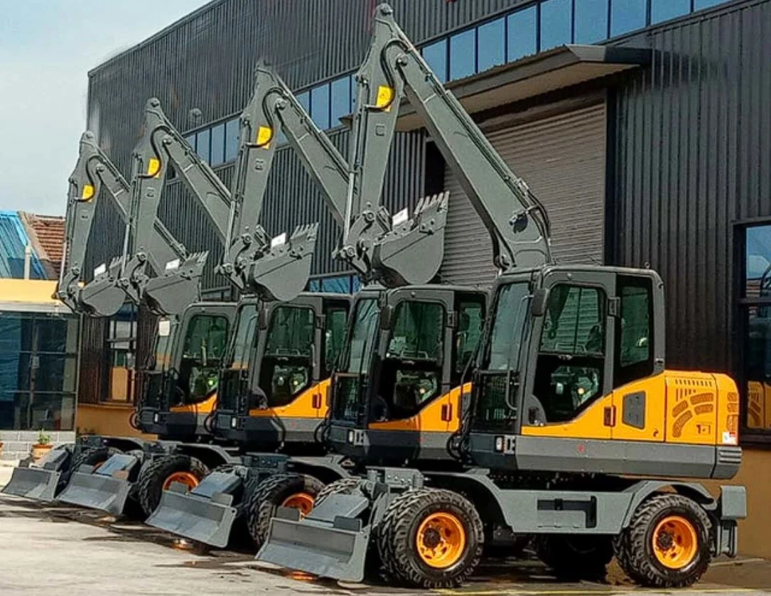 Gabelstapler/elektrischer Lader/Kipper Muldenkipper/Nachrüstung Evcavator mit kabelloses Schlaghammer/Cross Country Ausleger/Cargo-Gabel Hinzufügen Exkrement-Schiebe-Board