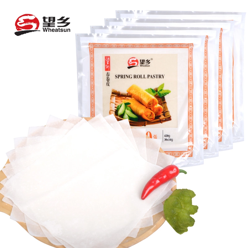 Wheatsun Chinese Halal Instant Food Snack Frozen Semi-Finished Wrap of Spring Roll