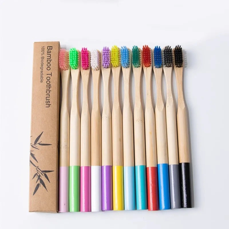 Environmental Toothbrush Bamboo Oral Care Eco Dental Green Products Items Biodegradable