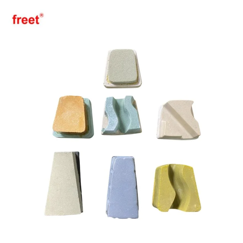 Frankfurt Abrasive Tools Diamond Grinding Block Magnesite Polishing Brick for Granite Marble