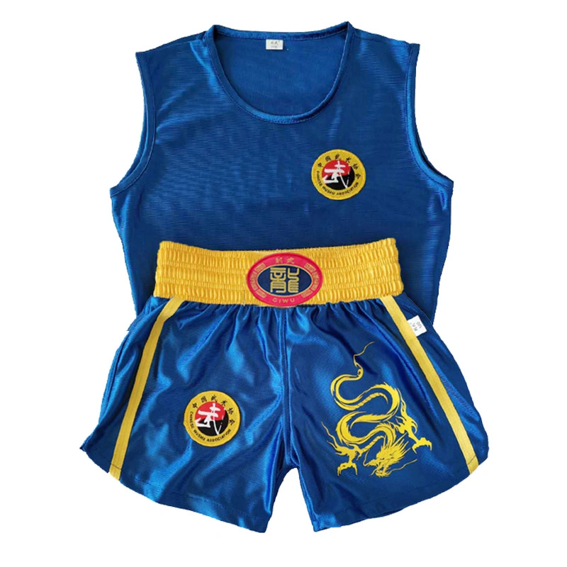 Chinese Custom Wushu Sanda Uniforms Boxing Uniforms