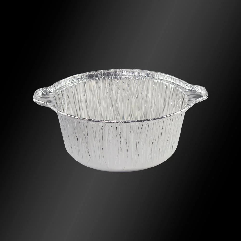 Middle East Hot Selling Multi-Size Weighted Thickened Cooking Disposable Aluminum Foil Pot with Lid