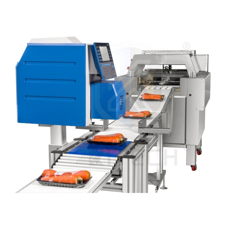 Automatic Fruit Flow Packing Machine Small Orange Banana Shrink Film Horizontal Form Fill Seal Wrapping Flow Packaging Packing Filling Sealing Machine