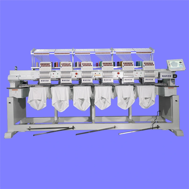 Embroidery Machine Is Used to Embroider Car Leather Seat Logo