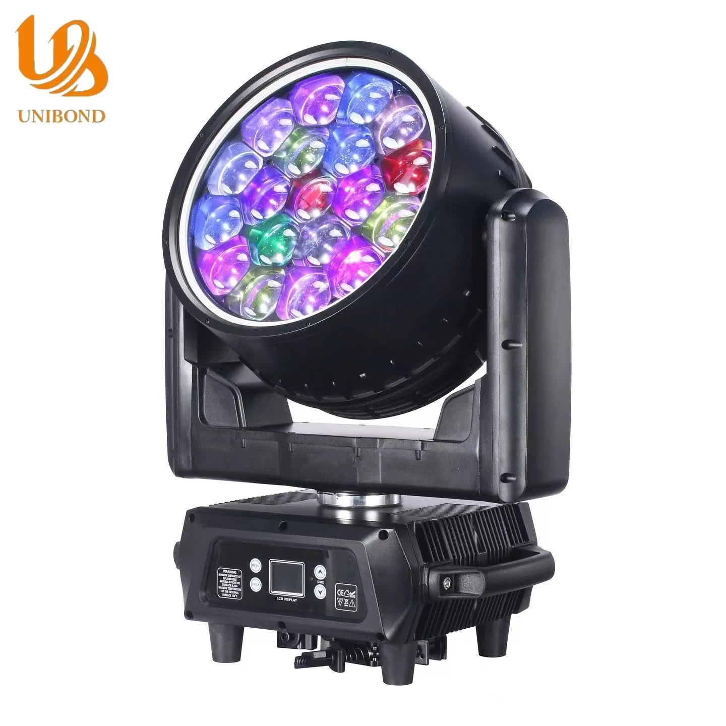 Resistente al agua 19x40W LED RGBW K15 Bee ojo moviendo la cabeza de la luz de la etapa