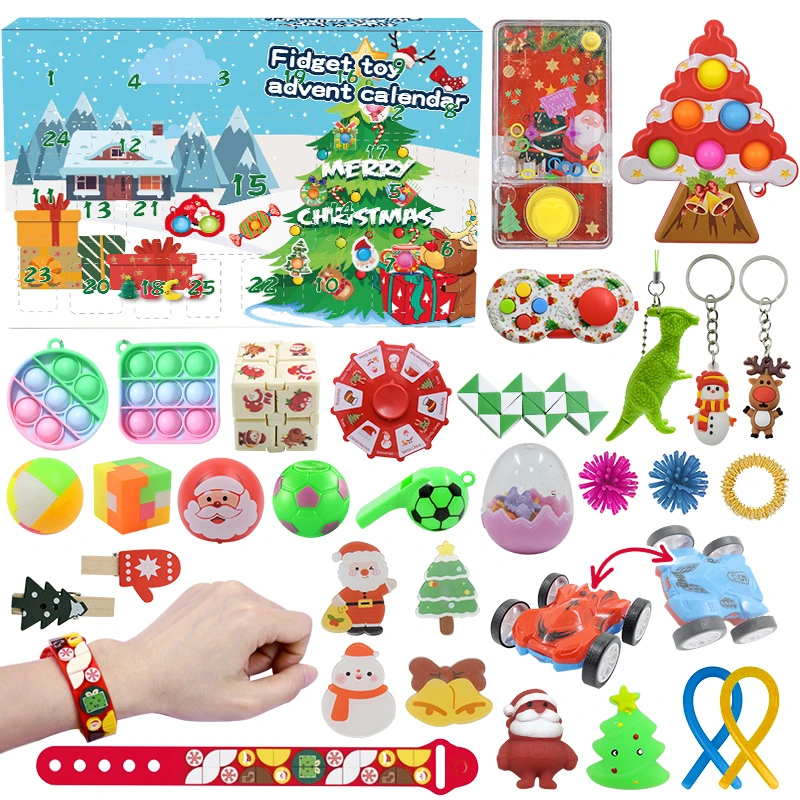 Großhandel Beliebte Kinder Geschenk Anti Stress Spielzeug Set Weihnachten Halloween Fidget Spielzeugsets