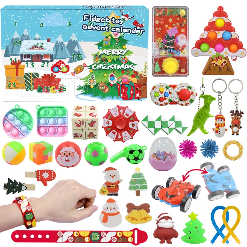 Wholesale Popular Kids Gift Anti Stress Toy Set Christmas Halloween Fidget Toy Sets