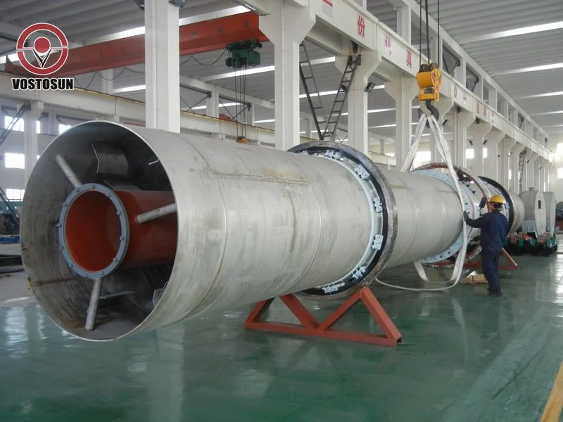 Mining Copper Sludge Rotary Drum Dryer for Fertilizer