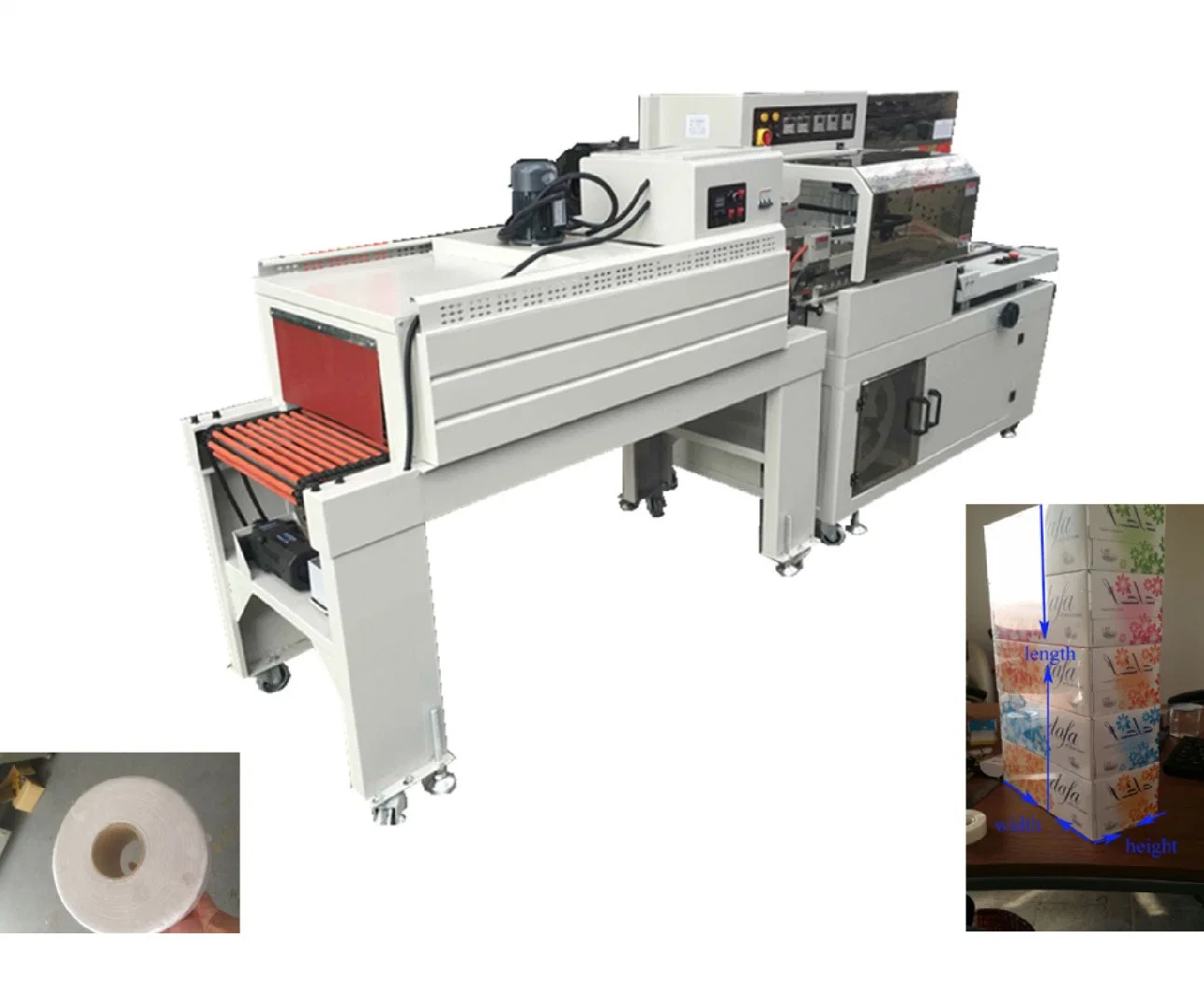 Automatic Maxi Roll POF Film Shrink Packing Machine