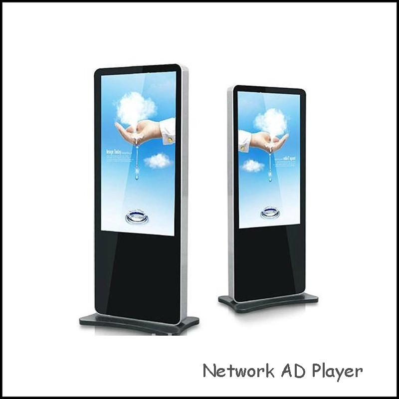 55 Inch 2K 4K WiFi Network Standing LCD Advertising Display