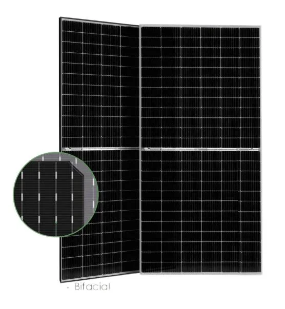 Subido/Longi/Jinko Solar/Trinasolar/Ja/Canadá/Yingli cara negra Panel Solar 535W 540W 545W 550W 555W 560W Marca Venta Directa de Fábrica de energía