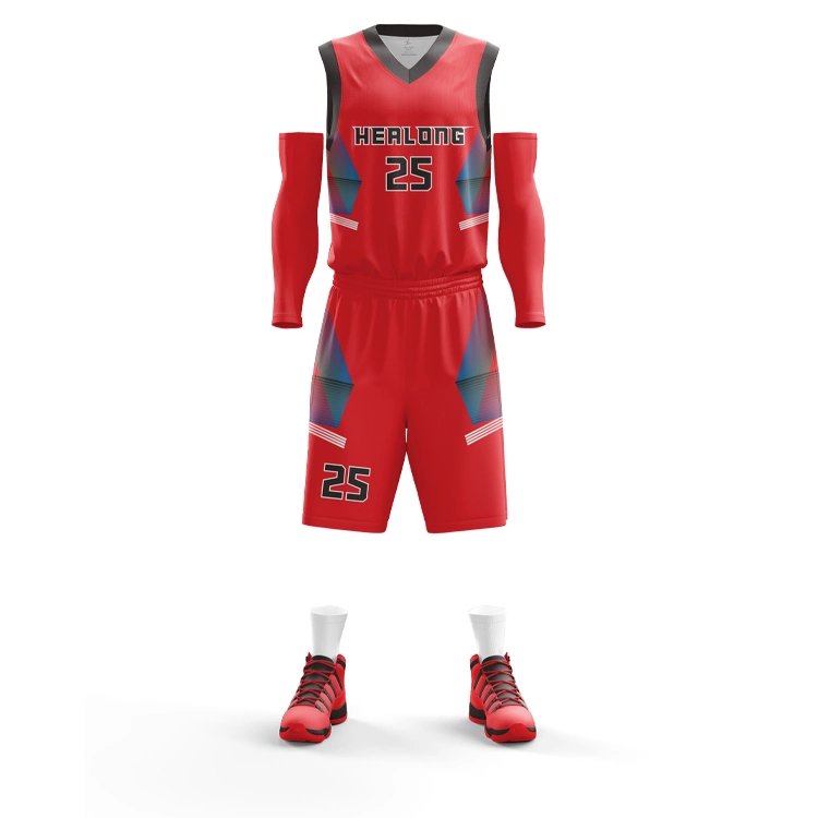 Basketball Trikot Personalisierte personalisierbare neueste Uniform-Sets Design mit Basketball Jersey und Shorts