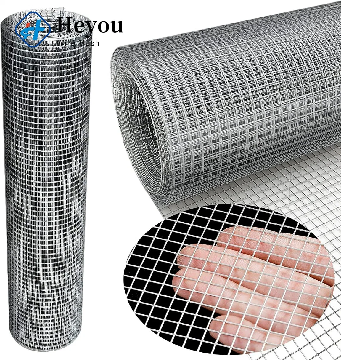 Opening in 1/2inch 16 17 21 22 23 24 Gauge Steel Wire Diameters Galvanized Wire Mesh