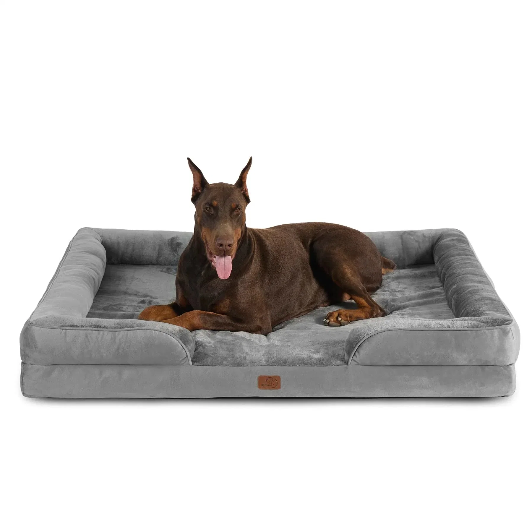 Bedsure Jumbo Orthopedic Dog Bed Great Dane Dog Beds for Giant Dogs