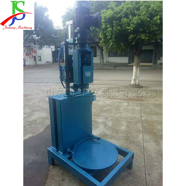 Jiesheng Type 160 Vertical Semi Automatic Barrel Opener Waste Old Oil Drum Break Down Machine