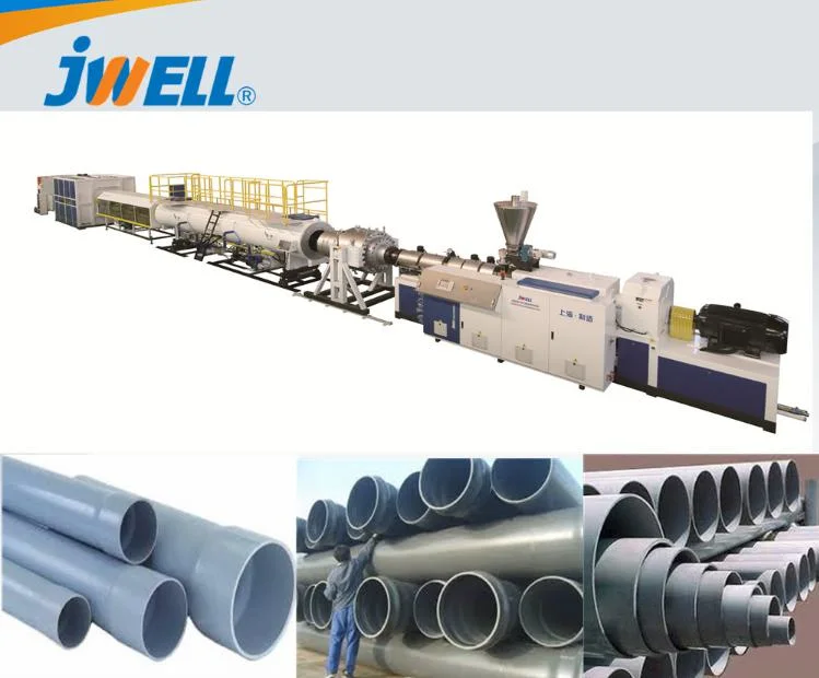 Jwell Machinery PVC UPVC CPVC Electrical Cable Pipe Extrusion Machine