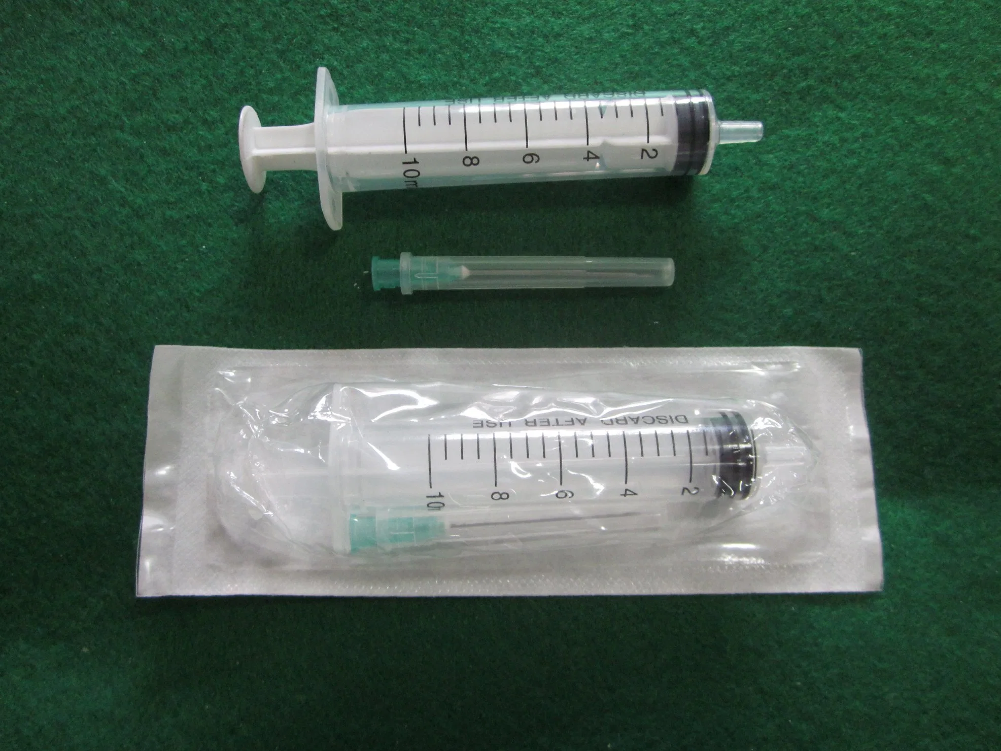 10cc/Ml Luer Slip Tip Sterile Disposable Syringes (without needles) - Pack of 100