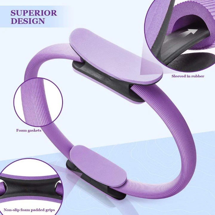 Hot Selling China Manufacture Exercise Yoga Pilates Magic Handles Fitness Training Pilates Ring