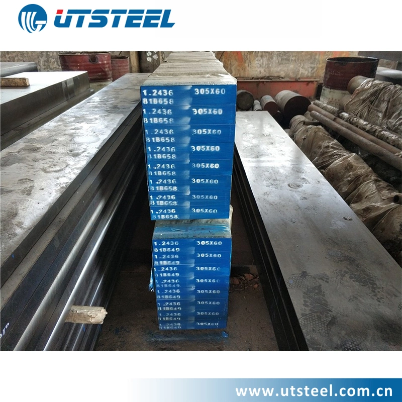 Top Seller Cr12W D6 Bright Surface Two Sides Cut Flat ESR Cold Work Steel Steel Block SKD2 Cr12W Steel