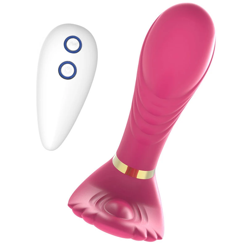 Soft Silicone Anal Plug Sex Toy Vibrator Remote Control Electronic Prostate Massager for Men Butt Massage