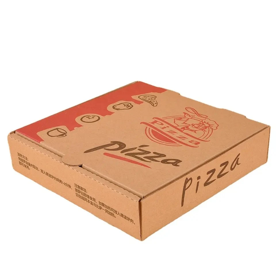 2023 Hot Selling Cheap personalizado reciclável caixa de pizza Carton Para embalagem