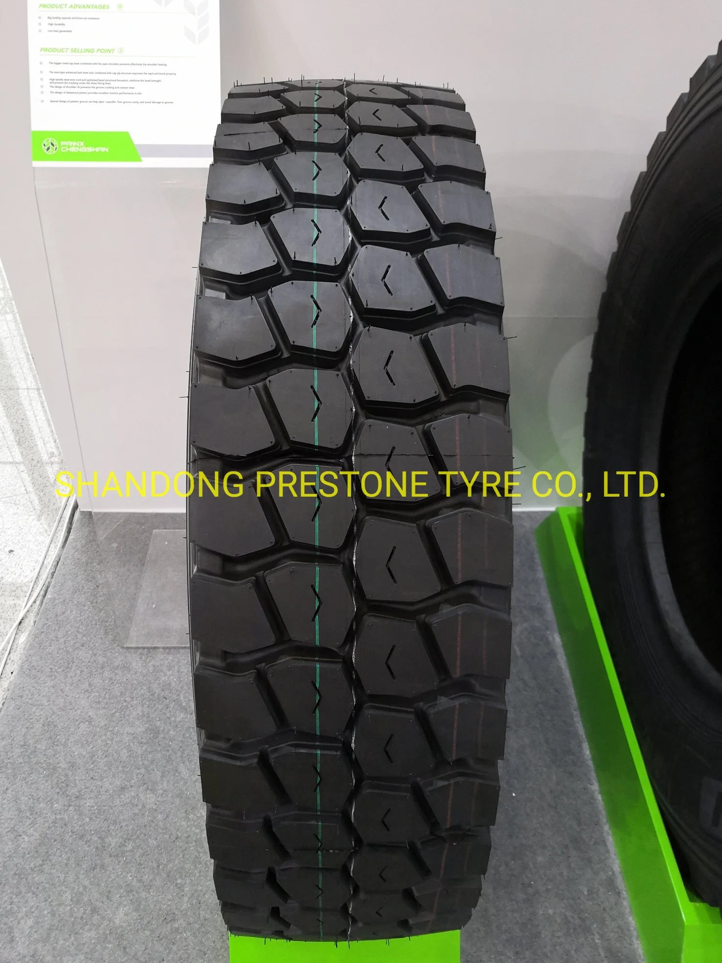 Haut de la marque Austone Chengshan Fortune radial à usage intensif de pneus de camion 315/801200R24 R22.5