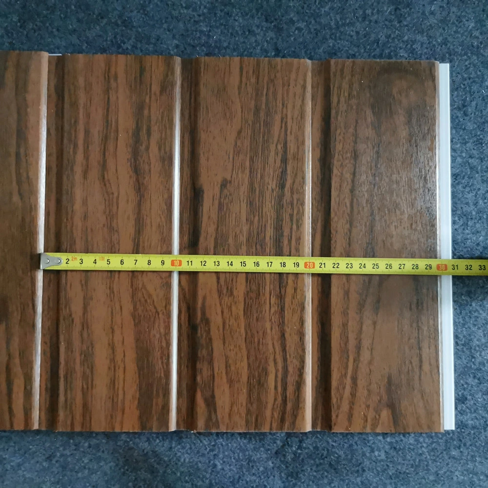 2.8Kg Cielo Raso En Plástico de PVC de pared techo techo de tejas de madera de 3D de la Junta de Groove Panel laminado