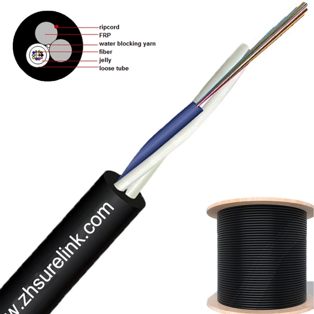 20 anos fábrica ADSS 24core 48core 96core 96core 144core todo o dielétrico Self Cabo de fibra óptica de suporte para cabo Mini ADSS