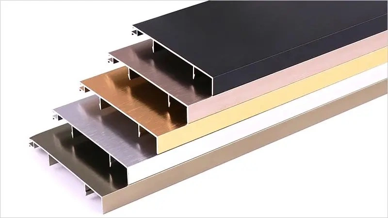 New Design Decorative Linear Track Light Aluminum Skirting Board for Wall Decoration