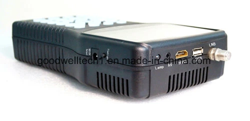 Built in Battery 4.3 Inch MPEG4 HD DVB-S/S2