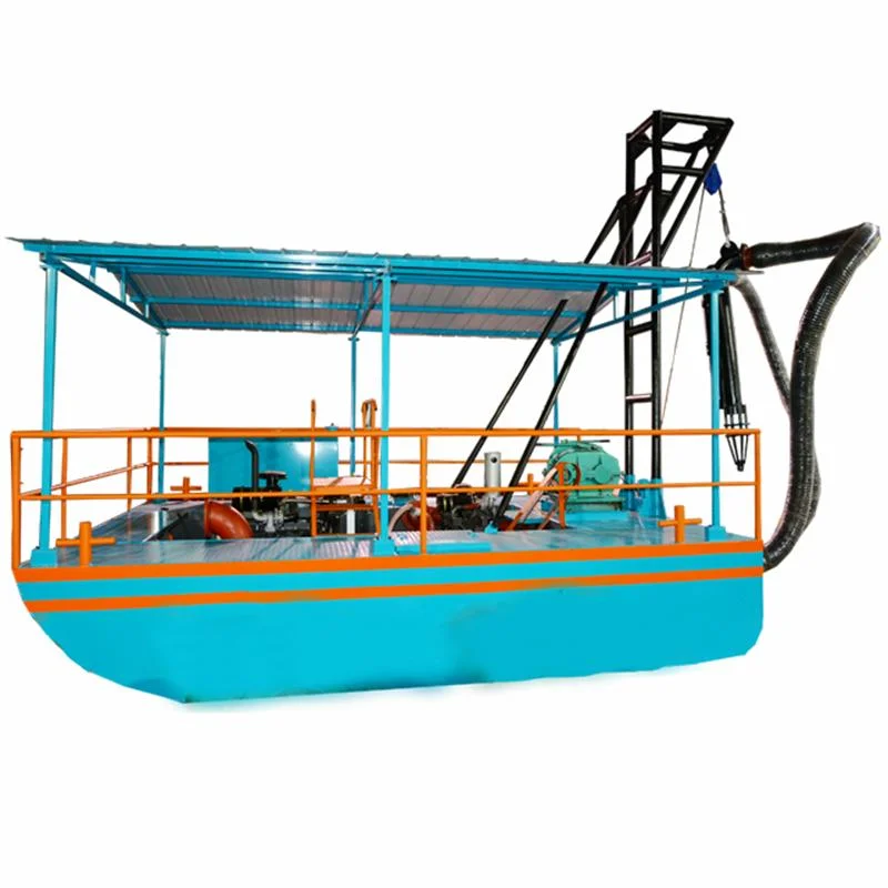 Facilité d'utilisation machine de dragage pour bateau d'exploitation minière pour rivière Succion du sable