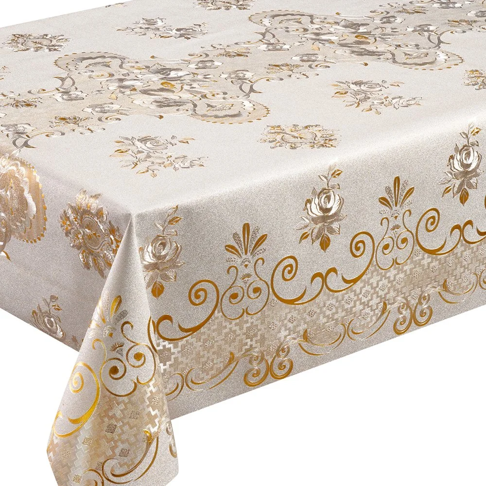 Home Hotel Waterproof Plastic Vinyl Plastic PVC Tablecloths