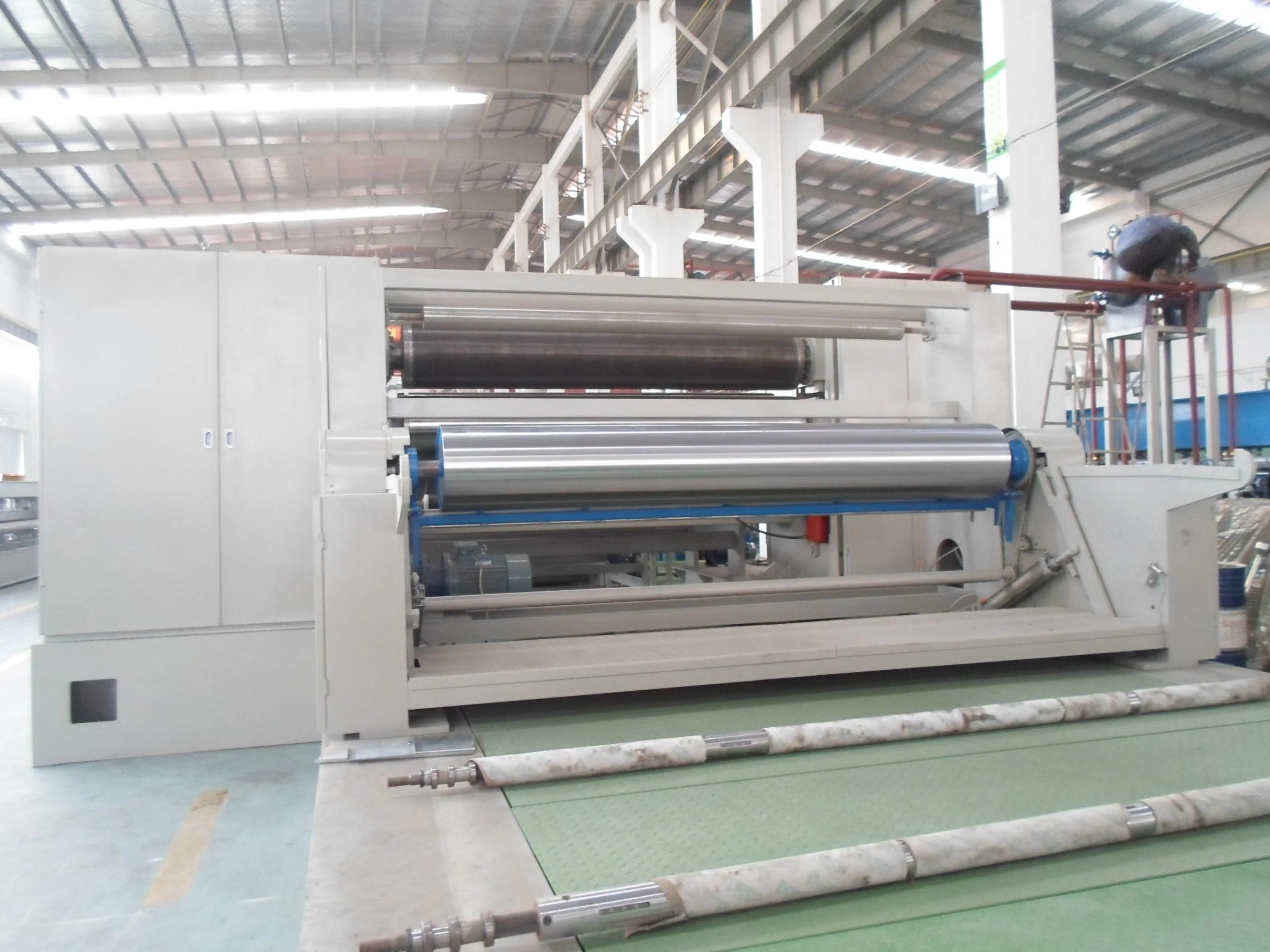 Easy Operation 40m/Min Base on 20GSM Linear Speed Adhesive Lining Production Line