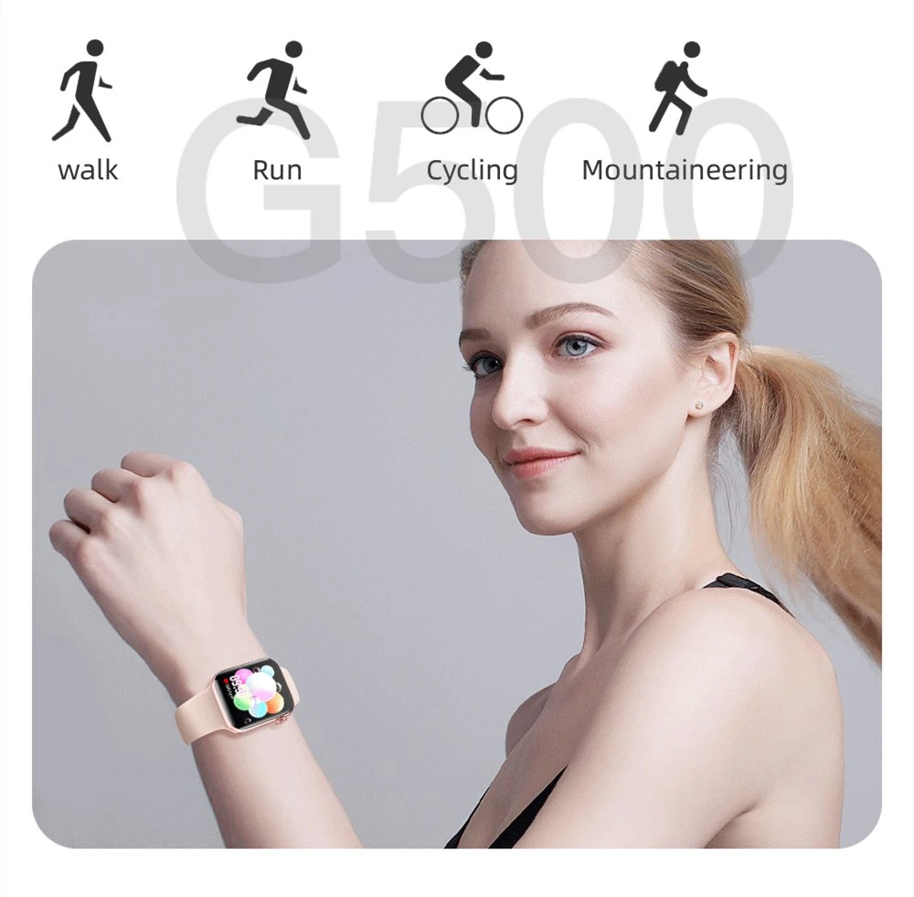 Smart Watch Moniteur de fréquence cardiaque de la température corporelle Sports bracelet à puce