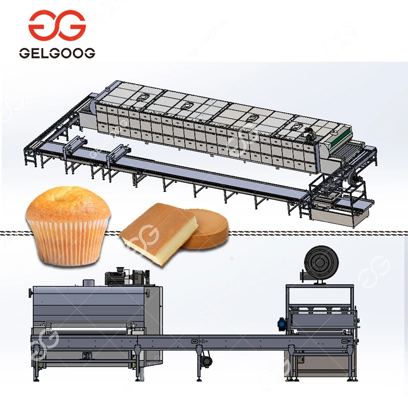 Electric Cake Machinery Automatic Birthday Cake Production Line Price