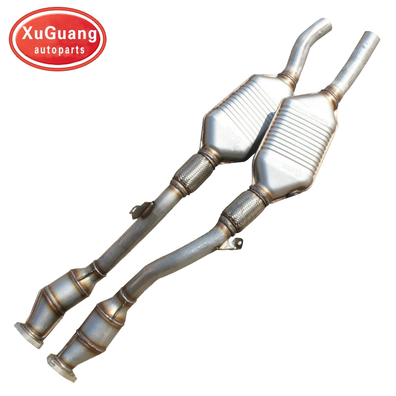 Auto Engine Parts Car Exhaust Catalys High Standard para Audi C6 2,5t 3,0T catalizador de tres vías