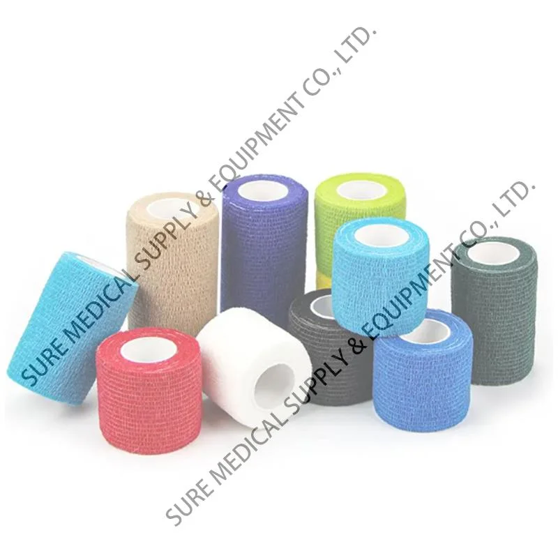 Original Factory Self Adhesive Bandage Wrap Athletic Elastic Cohesive Vet Wrap Bandage Tape