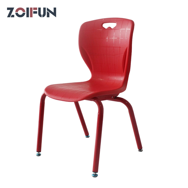 Ergonomic School Conference Study Chair; Plastic Metal PP PE Meeting Kids Party Furniture