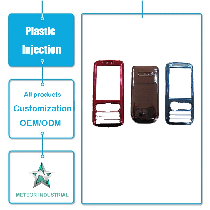 المنتجات البلاستيكية المخصصة الهاتف المحمول الهاتف الخلوي البلاستيك شل حقنة البلاستيك قالب
