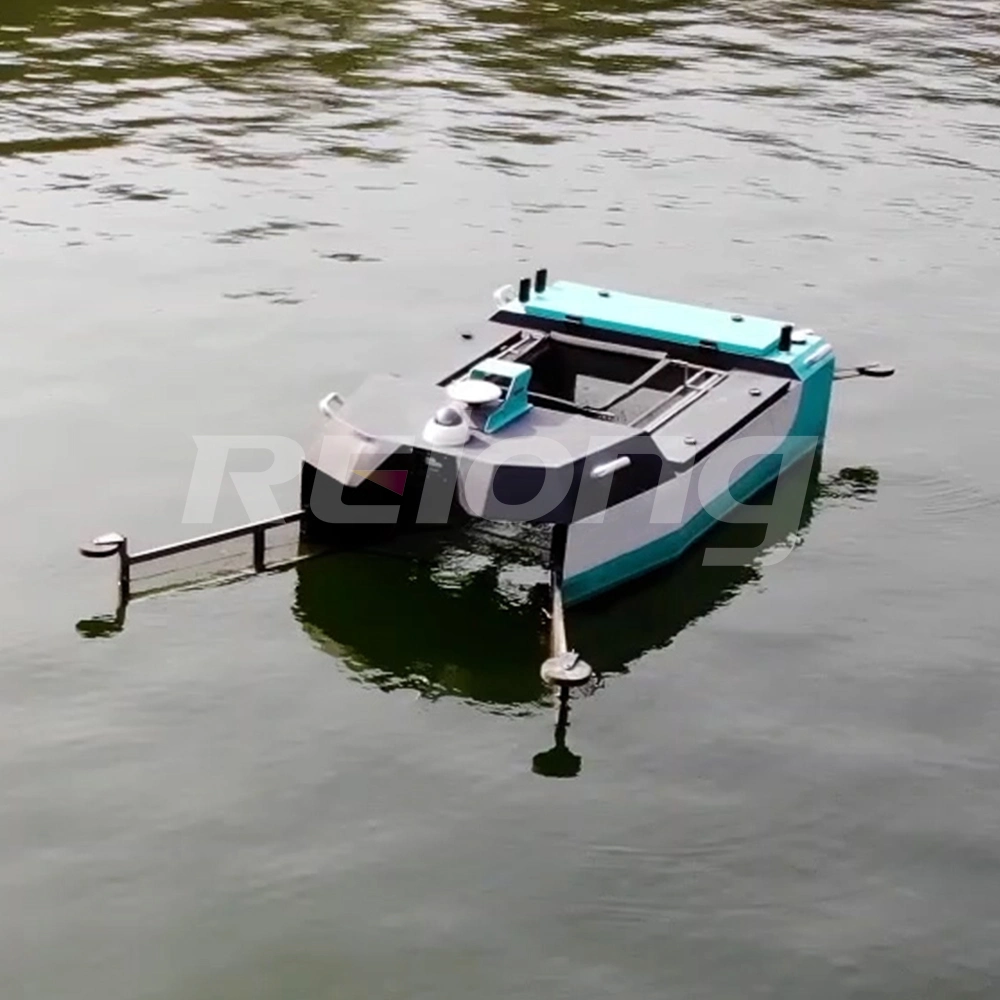 Unmanned Cleaning Trash Skimmer Boat Ship Harvester From China Manufacturer