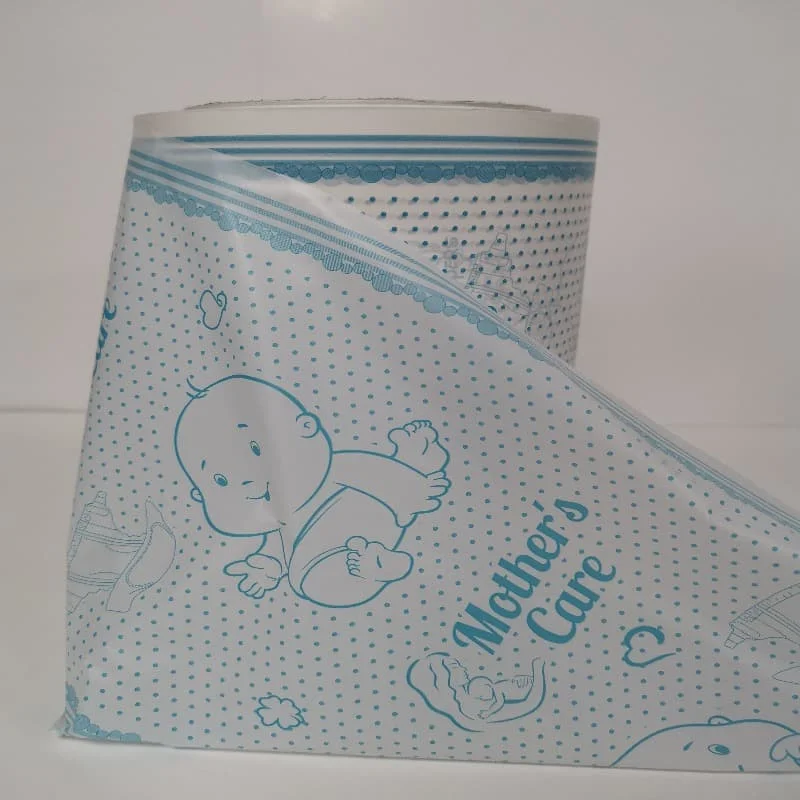 Breathable PE Film Plastic Foil Back Sheet Raw Material Disposable Diaper