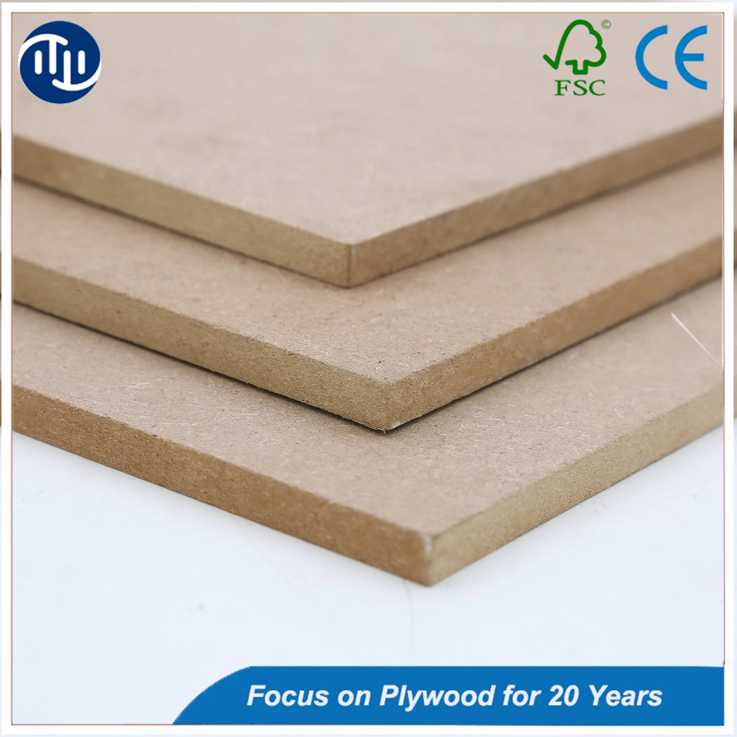 Raw MDF 6mm 4'*8' Sheets MDF Fiber Boards / Laminates Sheets