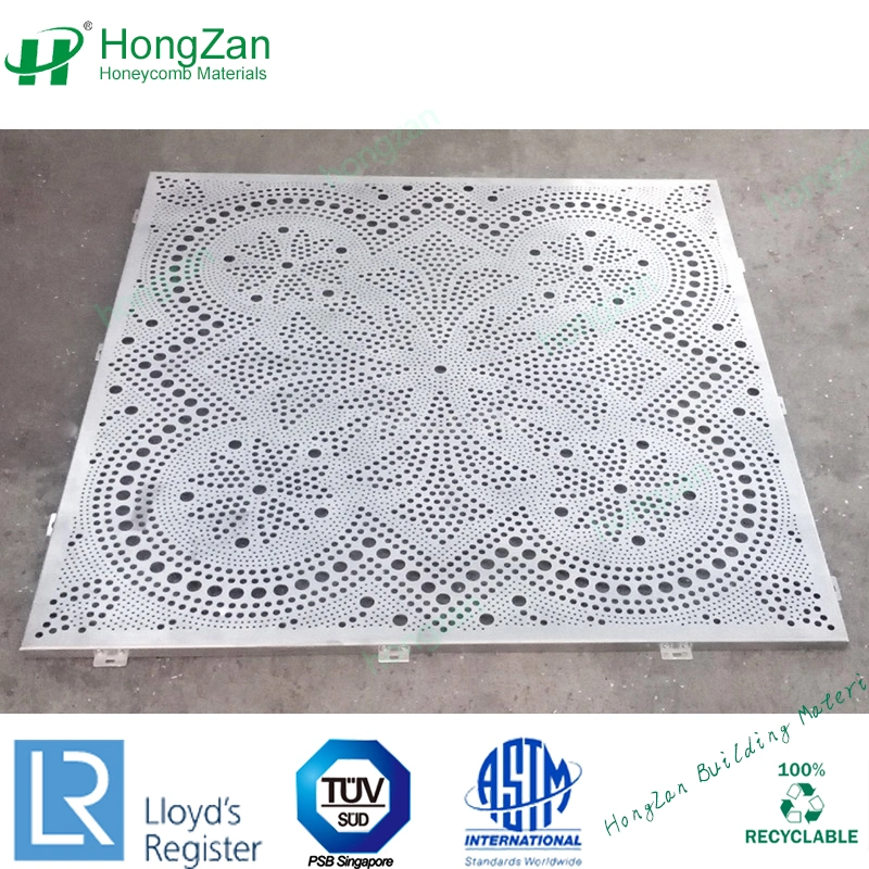 Carved Curtain Wall Aluminum Veneer Decoration Panels