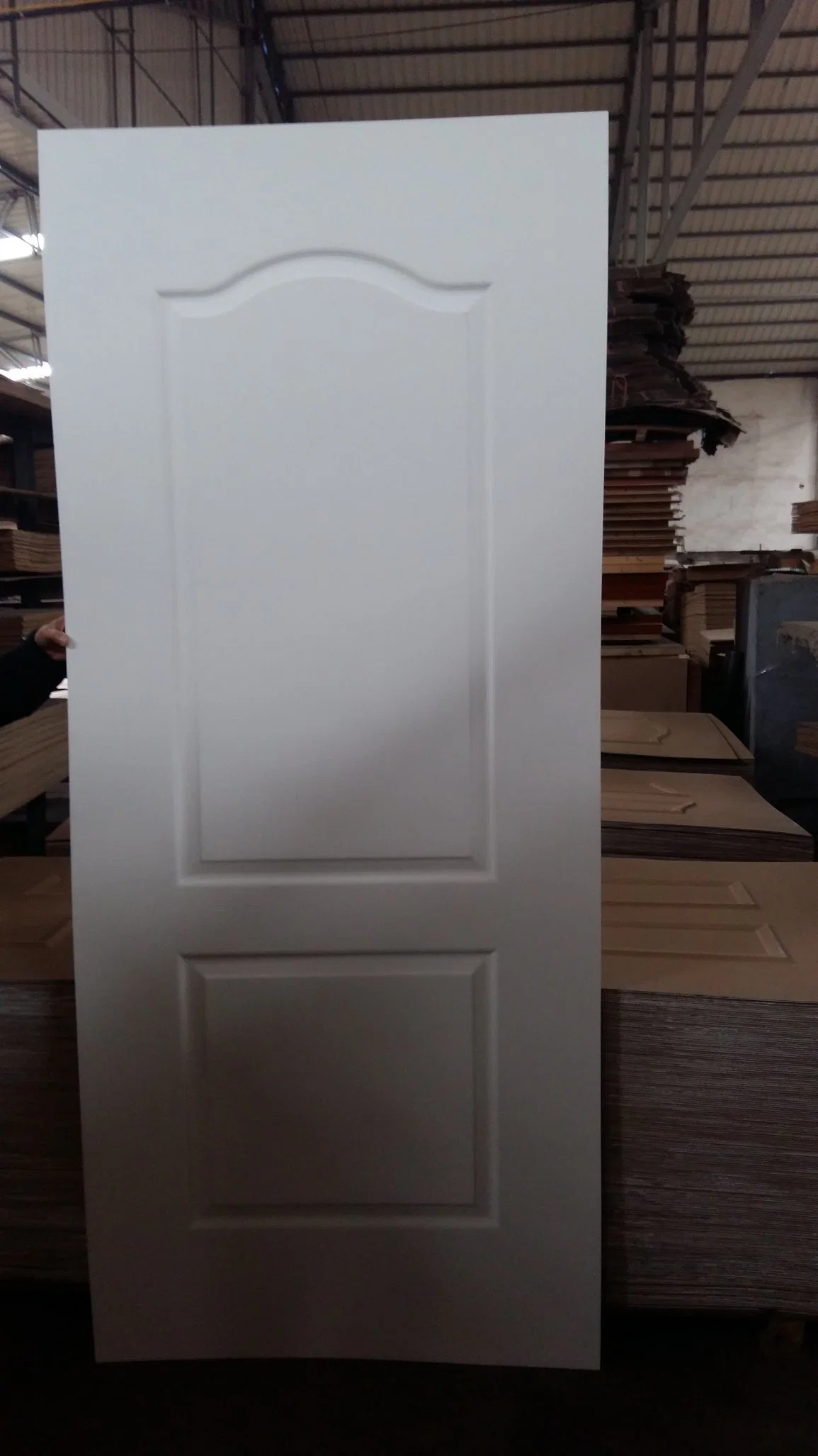 HDF White Painted Door Skin in 915X2135X3mm