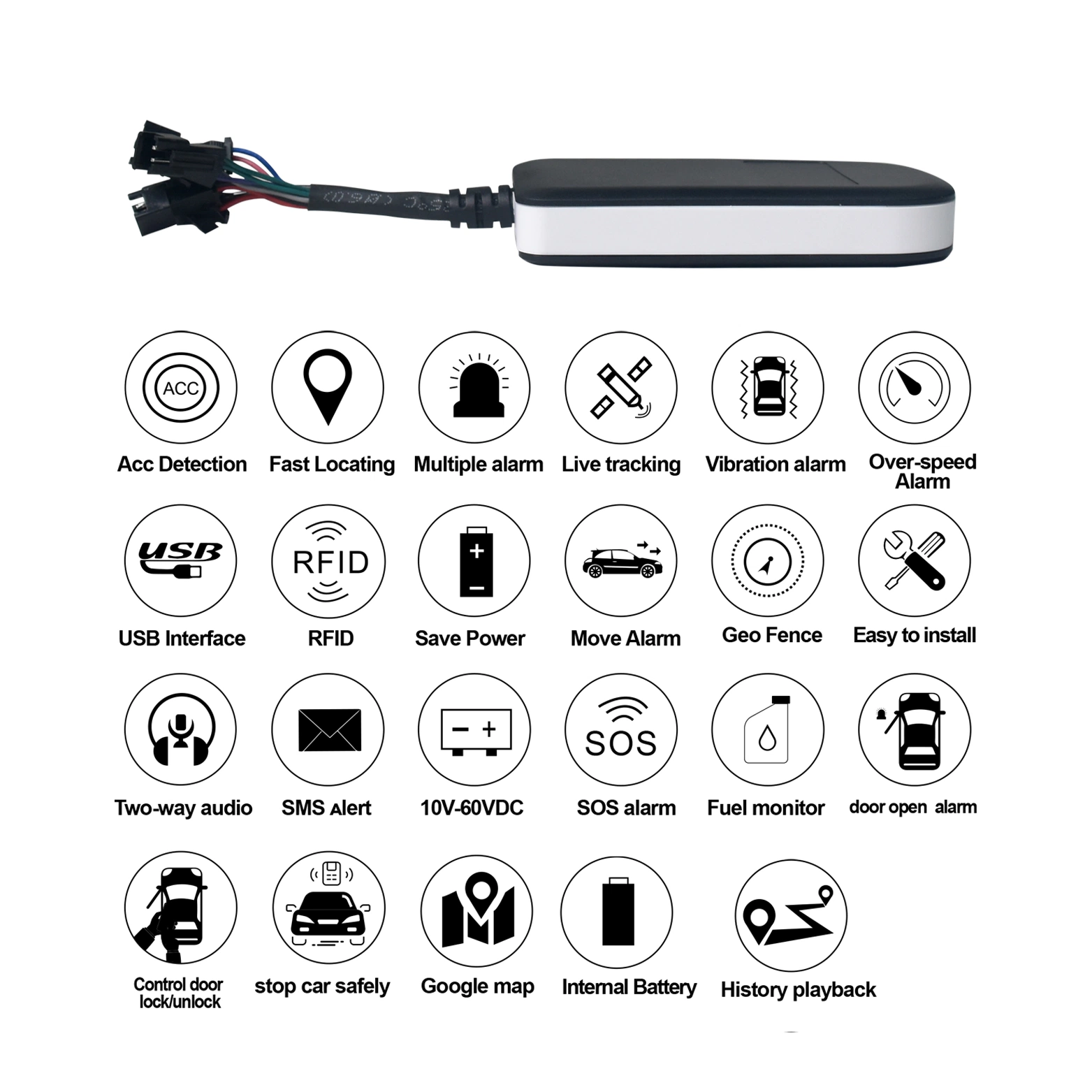 Vehicle Tracking System Flottenmanagement Online GPRS GSM GPS Tracker (DI)