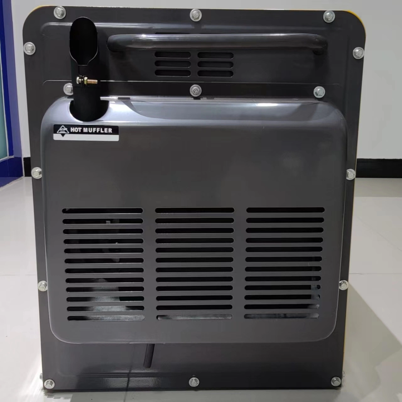 8 kVA 8Kw Pequenas Portable Trifásico arrefecido a ar acústica silenciosa Electric gerador diesel Definir Zde8600T3