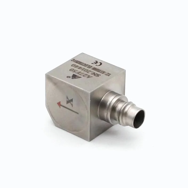 Integrierter Mini-IEPE-Vorverstärker 1/4-28 Quad-Core Triaxial Piezoelektrische Beschleunigung Sensor (A27F50)