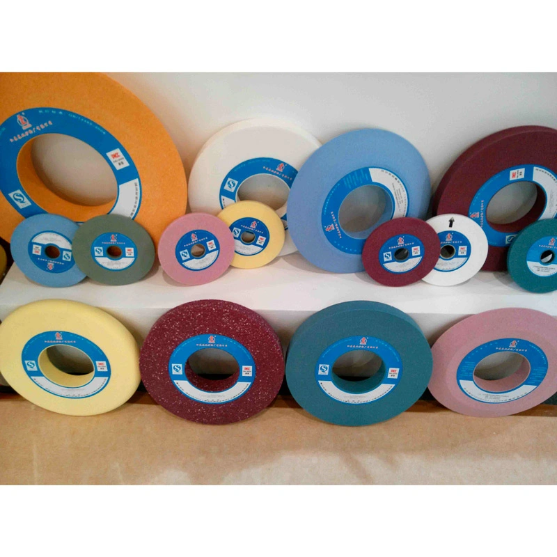 Vitrified Bond Porous Grinding Wheels Black/ Green Silicon Carbide, Resinoid Bonded Abrasives