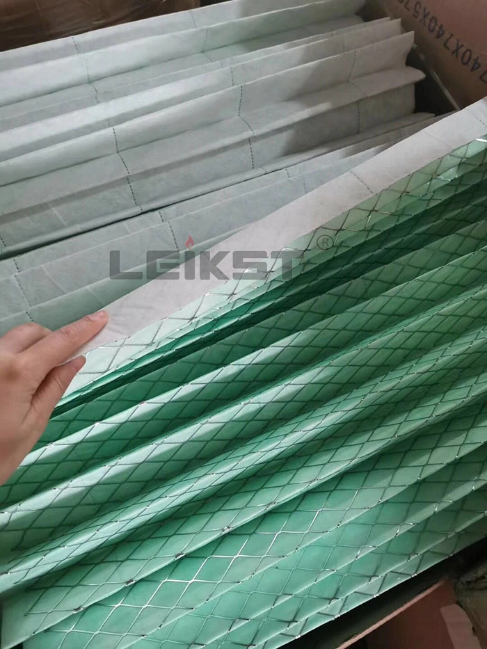 M6/F7/F8 Mini-Pleat Ashrae/Disposable ULPA Air Filter for Pharmaceutical Cleanroom (24X24X4) PA3873 G4 Panel Filter